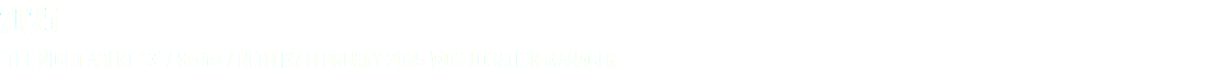 2025 ‘THE NIGHT AGENT S3’ / Series / NETFLIX/ FEBRUARY 2025 WDC LOCATION MANAGER